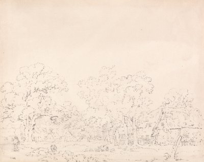 Ein Dorf im Wald von Thomas Girtin
